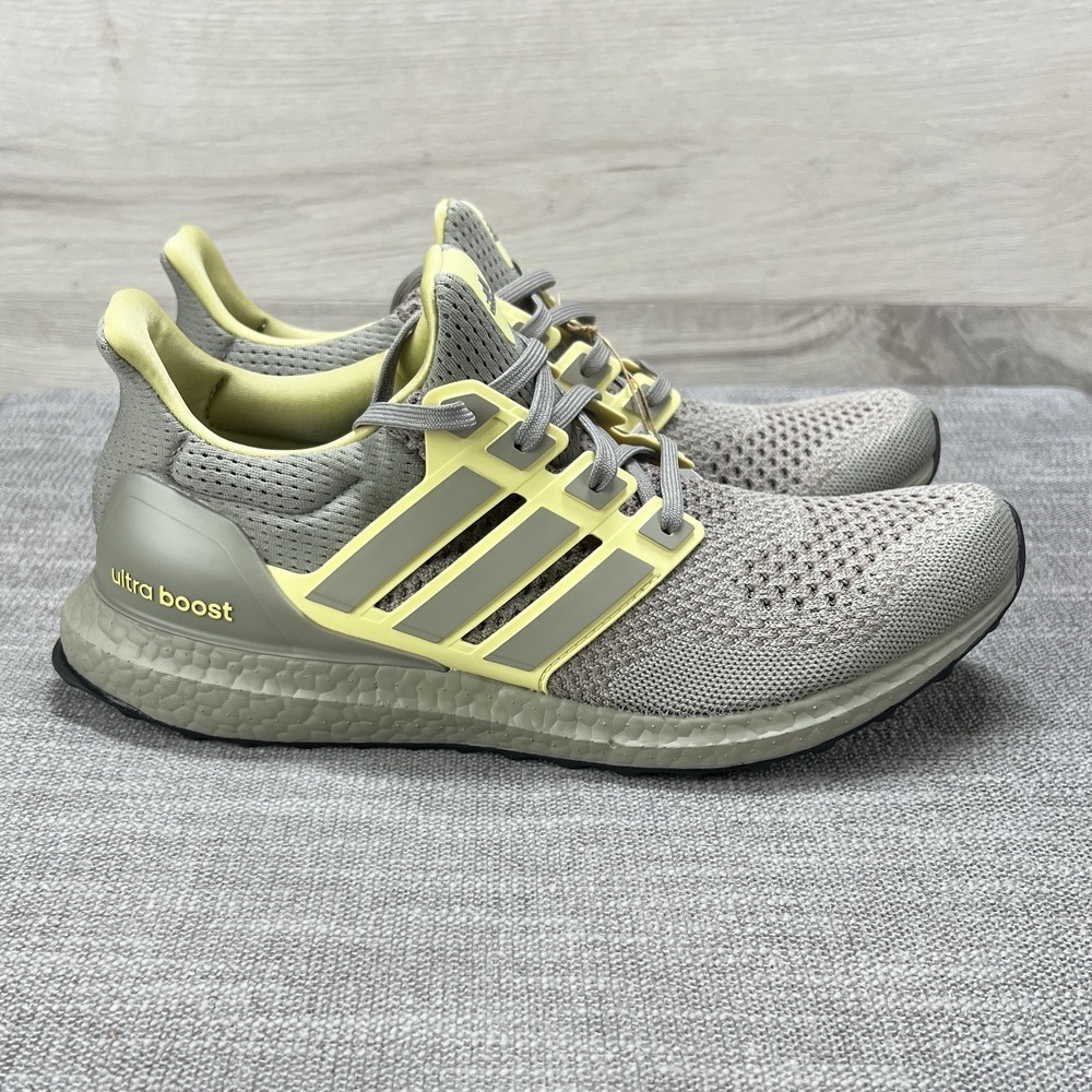 Adidas Ultraboost 1.0 Putty Beige Powder Yellow JR3370 Mens Size 14 - Picture 3 of 9